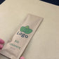 Kit couverts bambou personnalisé (Fourchette, Serviette en papier)