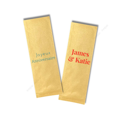 pochette a couverts personnalise